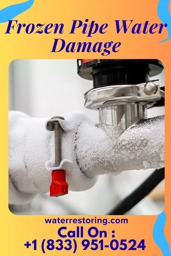 Frozen Pipe Water Damage in Grampian, PA